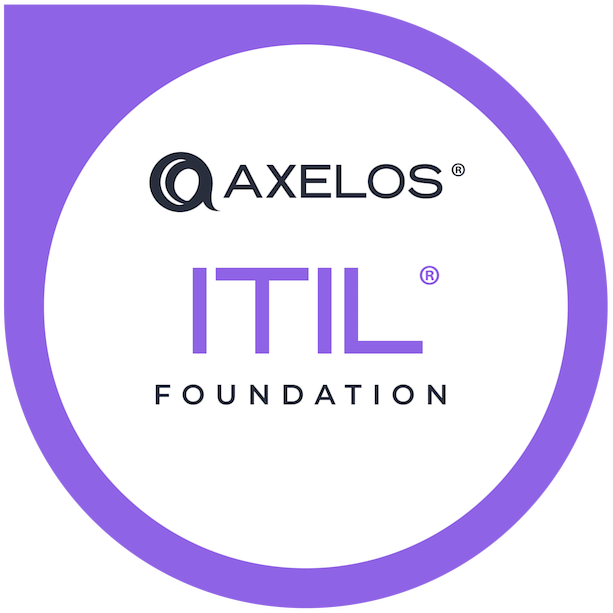 ITIL Foundation certificate